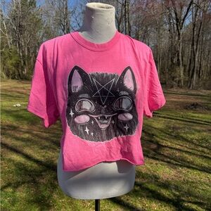 Hell Kitty Cropped Tee